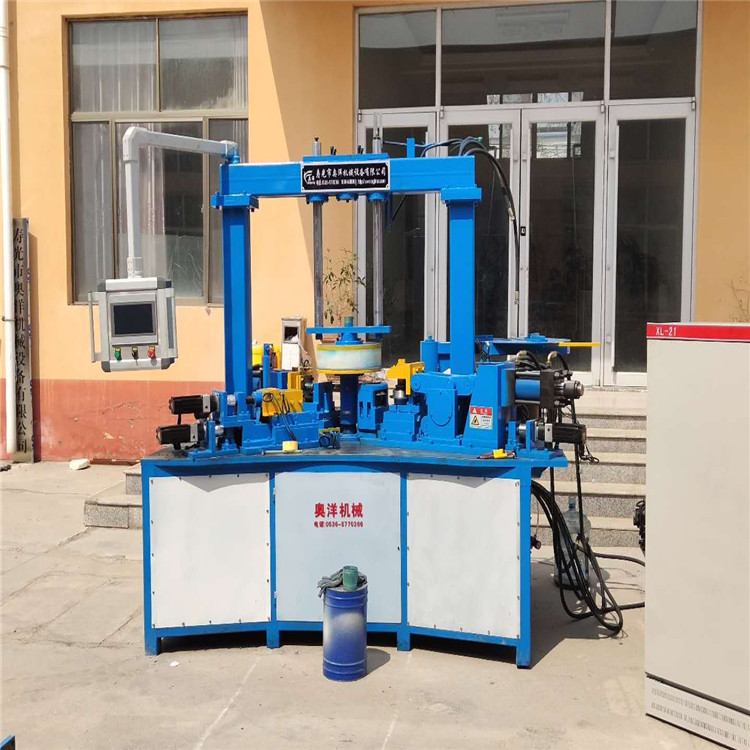 切邊車底面沖孔一體機